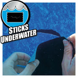 Gorilla Black Waterproof Patch & Seal Tape, 4" x 10 Feet #4612502, Pack of 3