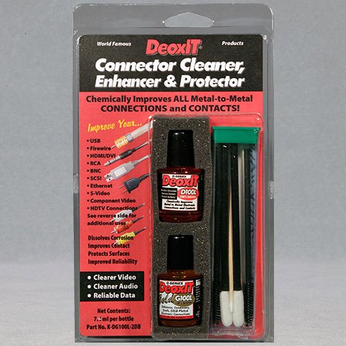 CAIG DeoxIT Gold Audio/Video/Data Connector Cleaner, Enhancer & Protector Kit #K-DG100L-2DB - AutoCareParts.com