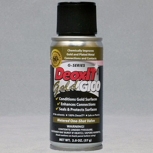 CAIG DeoxIT Gold Metered One-Shot Spray #G100S-2, 57g