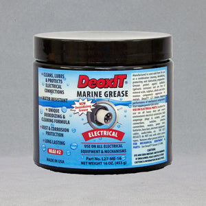 CAIG DeoxIT Electrical Marine Grease, No Particles #L27-ME-16, 453g