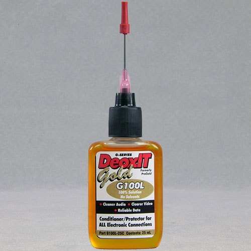 CAIG DeoxIT Gold Contact Conditioner Mini Needle Dispenser #G100L-25C, 25 ml - AutoCareParts.com