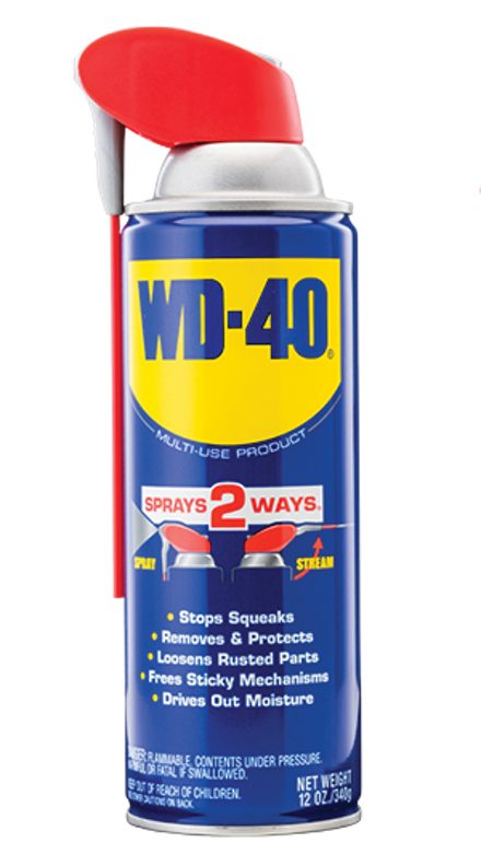 WD-40 Multi-Use Product Spray with Smart Straw #490057, 12 oz - AutoCareParts.com