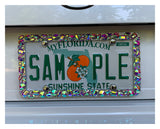 Cruiser Chrome Dazzle License Plate Frame #16130