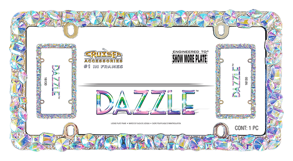 Cruiser Chrome Dazzle License Plate Frame #16130