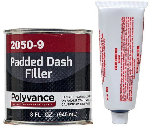 Polyvance Padded Dash Filler #2050-9, 8 oz