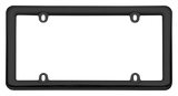 Cruiser Black Plastic Nouveau License Plate Frame #20640
