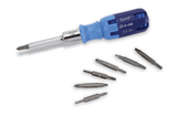 Lutz Tools 15-in-One Ratchet Screwdriver, Blue #21000 - Pack of 2 - AutoCareParts.com