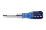 Lutz Tools 15-in-One Ratchet Screwdriver, Blue #21000 - Pack of 2 - AutoCareParts.com