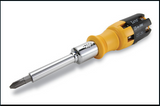 Lutz Tools 15-in-One Ratchet Screwdriver, Yellow #21002 - AutoCareParts.com