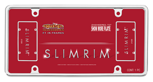 Cruiser Chrome Slim Rim License Plate Frame #21330
