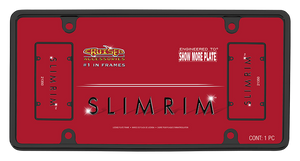 Cruiser Black Slim Rim License Plate Frame #21350