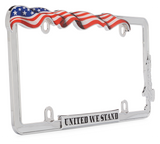 Cruiser Chrome "United We Stand" License Plate Frame #31030
