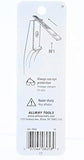 Allway Tools 1-1/8" 2-Edge Scraper Blade For F1 #1B, 2/card