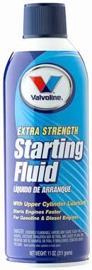 Valvoline 12-Pack Starting Fluid #602373, 11 oz.