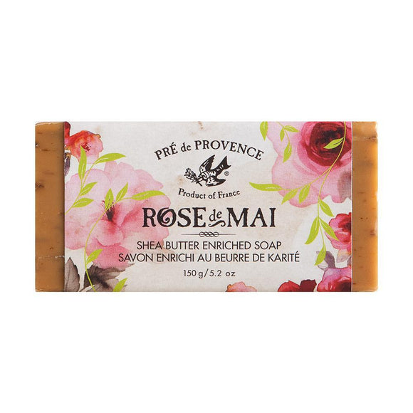 Pre de Provence Rose de Mai Soap #36211EG, 150 g - Pack of 3