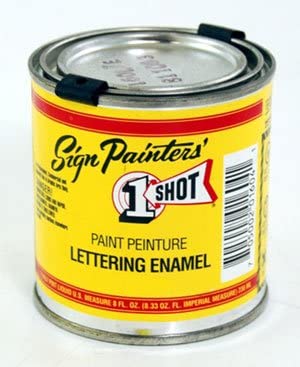 1 Shot Lettering Enamel, 8 oz