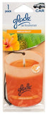 Glade Card with String Air Freshener - Orange, Hawaiian Breeze #800002141 - AutoCareParts.com
