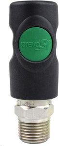 Prevost 1/2" MNPT High Flow Safety Air Coupler #ESI 071253
