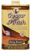 Howard Restor-A-Finish Ebony, #RF8016, 16 oz - Pack of 2 - AutoCareParts.com