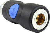 Prevost 1/4" High Flow Safety Air Coupler FNPT #ISI 061201
