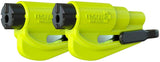 Resqme Car Escape Tool: Seatbelt Cutter and Window Glass Breaker Keychain #03.100