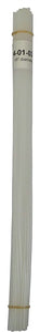Polyvance Polyethylene Rod Plastic Welding Rod, 1/8 in. diameter, 30 ft, Natural