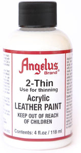 Angelus 2-Thin Acrylic Leather Paint Thinner #720-04-000, 4 oz - AutoCareParts.com