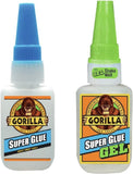 Gorilla 15g Super Glue Gel  #7600103 and 15g Super Glue #7805009