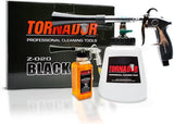 Tornador Z-020 Black Professional Cleaning Gun Starter Kit with 2oz. Enzyme Cleaner #TC-ENZYME, 2oz