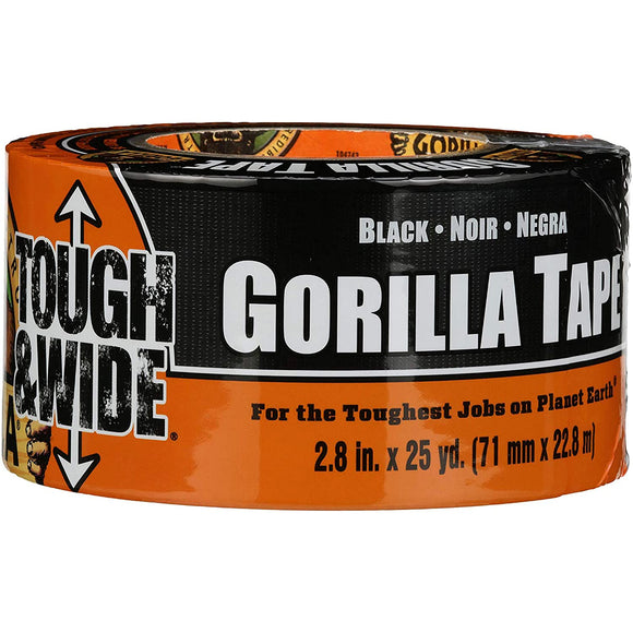 Gorilla Glue Tough & Wide Black Gorilla Tape #106425