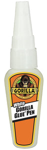 Gorilla Waterproof White Glue Pen, 0.75 ounce Precision Tip Bottle