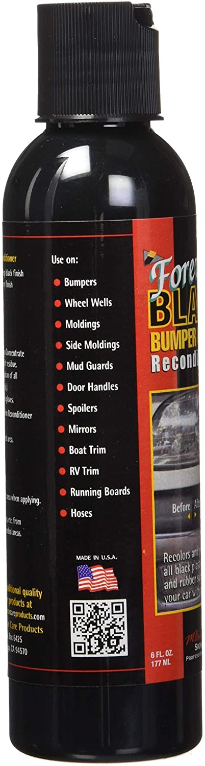 Forever Car Car Products Forever Black Bumper & Trim Kit (6oz Kit), FB-BT