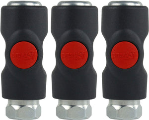 Prevost 1/4" NPT PrevoS1 Automotive Truflate Safety Air Coupler #USI 061201