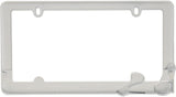Cruiser White 'Stiletto' License Frame #22001 - AutoCareParts.com