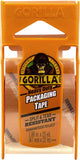 Gorilla Glue Clear Heavy Duty Packing Tape with Dispenser 1.88" x 25 yd #6034002, Pack of 4