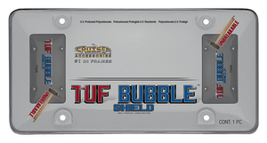 Cruiser Smoke 'Tuf Bubble Shield' License Frame #73200 - AutoCareParts.com