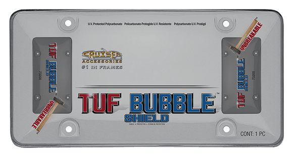 Cruiser Smoke 'Tuf Bubble Shield' License Frame #73200 - AutoCareParts.com