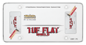 Cruiser Clear Tuf Flat Shield License Plate Frame #76100