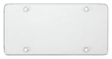 Cruiser Clear Tuf Flat Shield License Plate Frame #76100