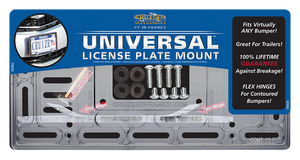 Cruiser Clear Universal License Plate Mount #79000