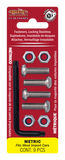 Cruiser Metric-Stainless Star Pin Locking Fasteners #81300 - AutoCareParts.com