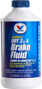 Valvoline Brake Fluid #601457, 12 oz.