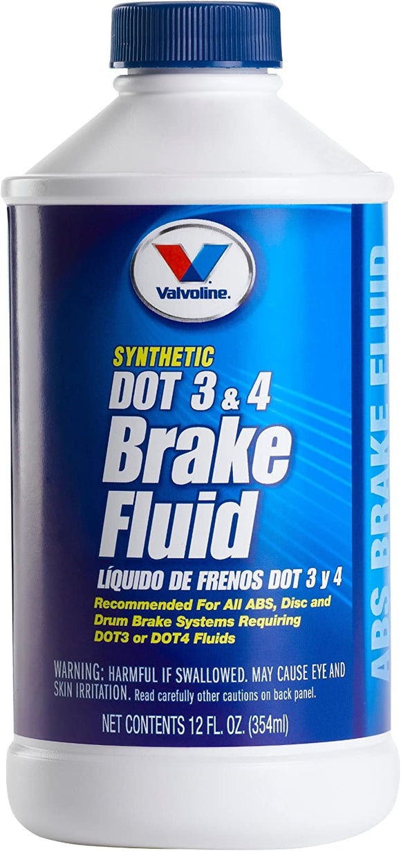 Valvoline Brake Fluid #601457, 12 oz.