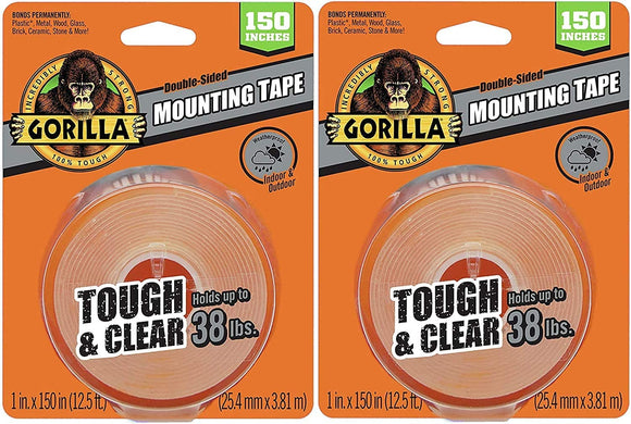 Gorilla Clear Hot Glue Sticks 4 Mini Size, 30 Counts #3023003