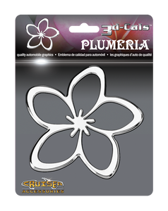Cruiser Chrome 3D-Cals Plumeria #83033 - AutoCareParts.com