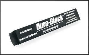 Dura-Block Full Radius Sanding Block (16.5" L) - Flat Plus Radius Sides #AF4414 - AutoCareParts.com