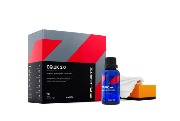 CarPro Cquartz UK 3.0 #10cqk30, 30 ml Kit - AutoCareParts.com