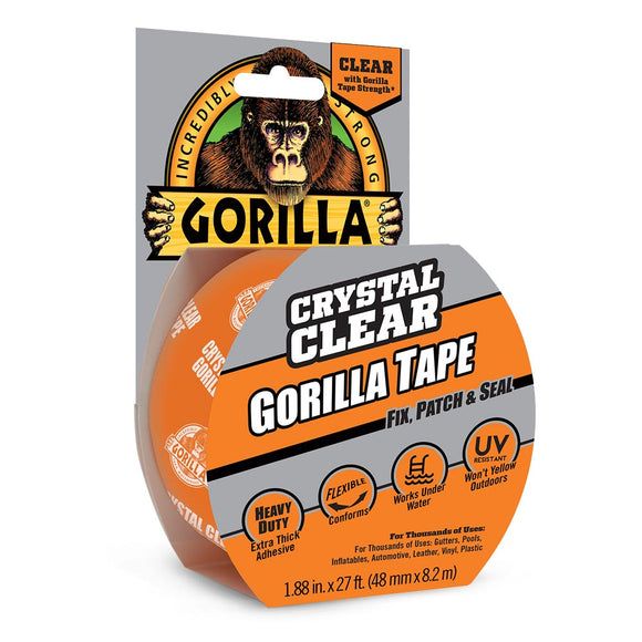 Gorilla Glue Clear Tape #6027002, 1.88