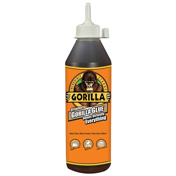 Gorilla Glue Original Glue #50018, 18 oz. - Pack of 4 - AutoCareParts.com