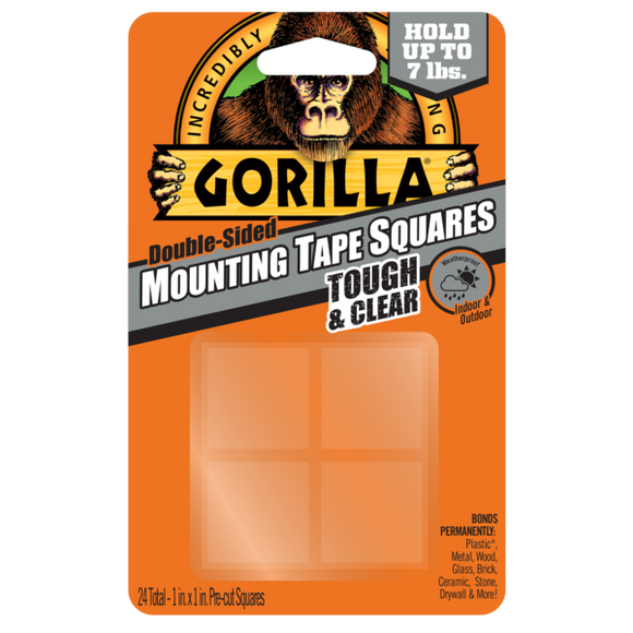 Gorilla Clear Hot Glue Sticks 4 Mini Size, 30 Counts #3023003